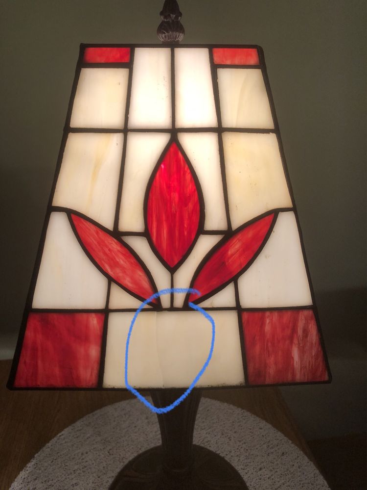 Lampka witrażowa Tiffany
