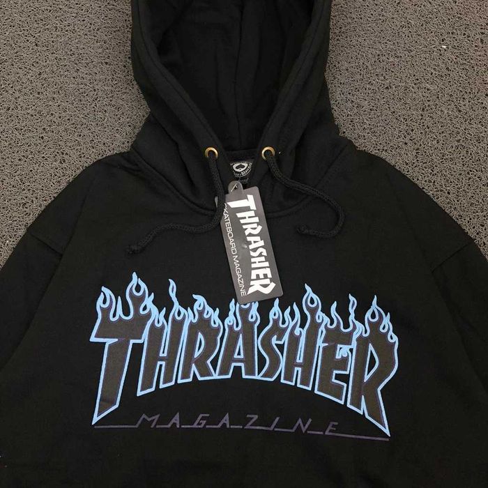 худи Thrasher черный