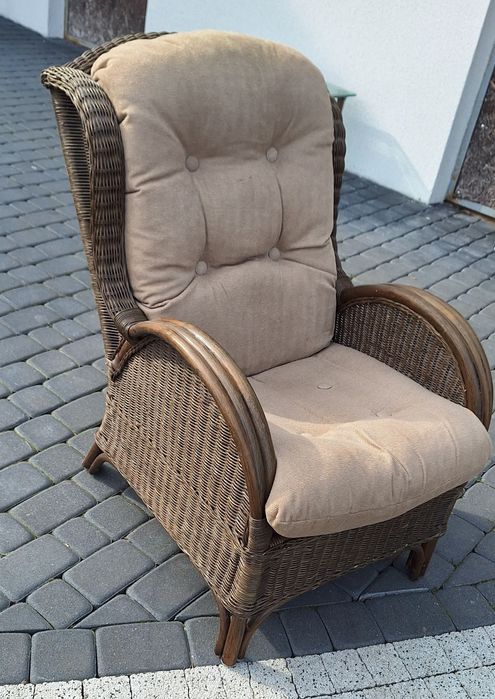 Fotel wiklinowy super wygodny