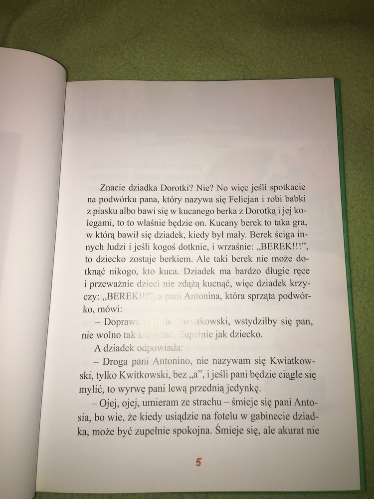 Superdziadek Irena Landau Wydawnictwo Literatura literatura dziecięca