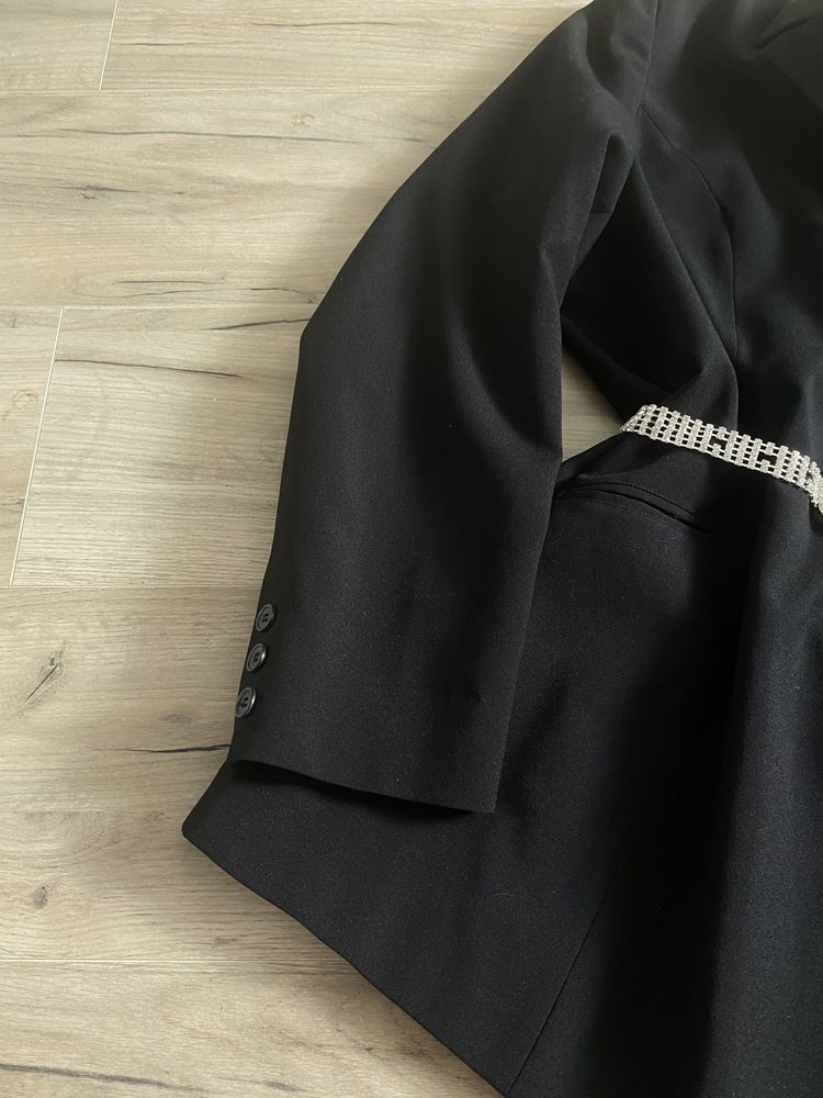 Czarne marynarka oversize
