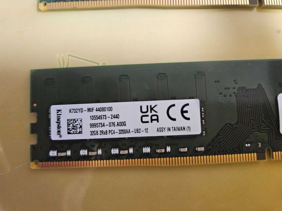 Kingston DDR4 64Gb (2*32Gb) PC4-3200 DELL Оперативна пам'ять