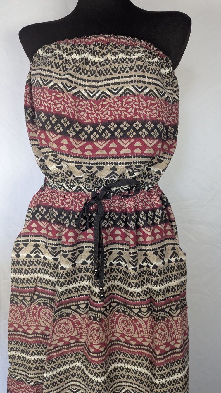 Sukienka letnia maxi 100% wiskoza