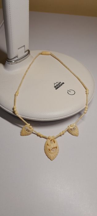 Кольє вінтажне, "Жар-птиця", кость натуральна.