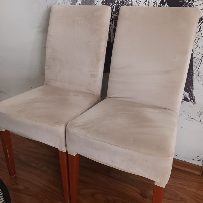 Krzesło solidne, drewniane nogi