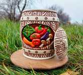 Бочка для соления, квашения, сыпучих, керамика, бочонок, емкость