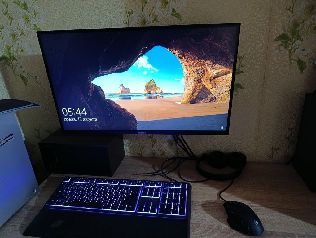Компьютер, ПК intel i5 9600k, asus rog strix z370, ddr4 g.skill