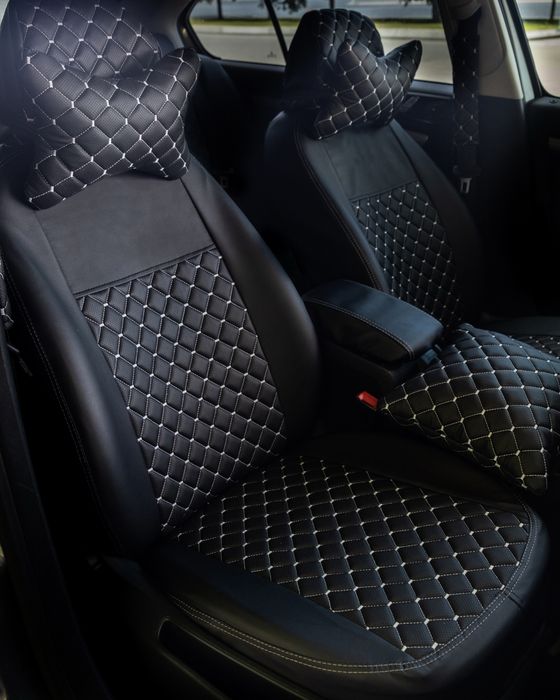 Чохли на сидіння Chevtolet Aveo/Lacetti/Lanos/Niva/Epica та інщі
