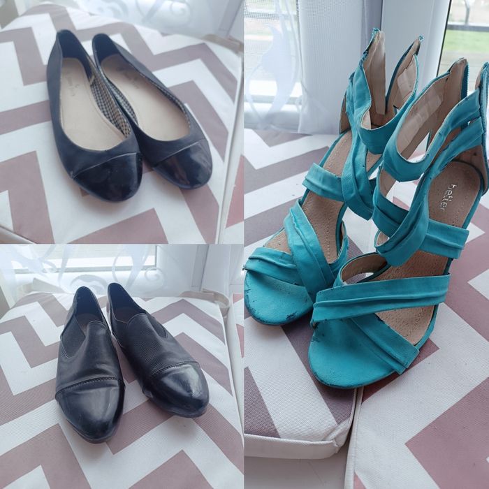 Buty do renowacji sandałki balerinki lordsy 35 36