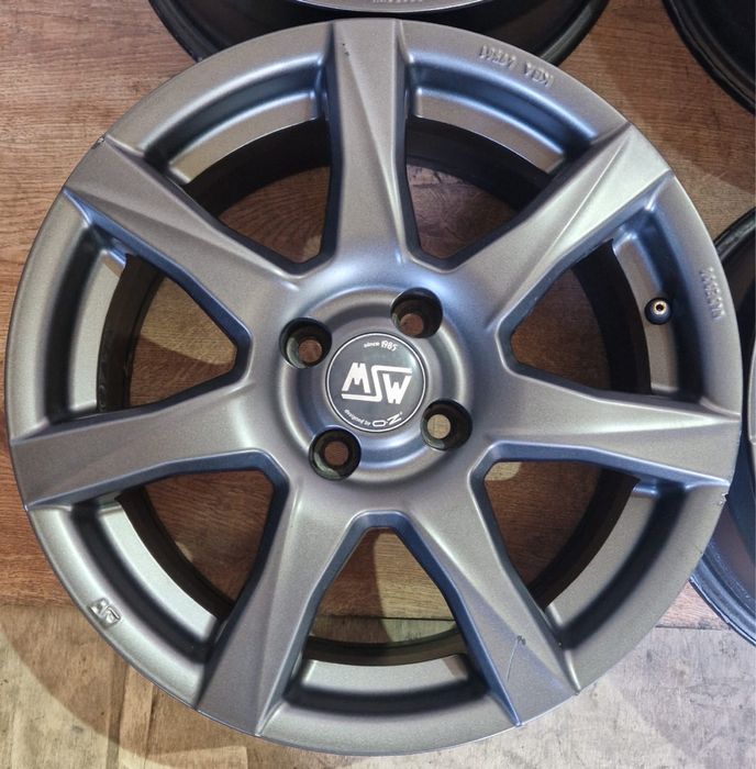 R16 4x100 диски MSW VW Honda Mazda Opel Nissan Renault Skoda