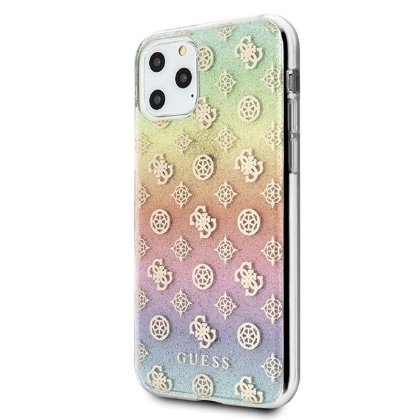 Etui Guess Iridescent 4G Peony dla iPhone 11 Pro 5.8"