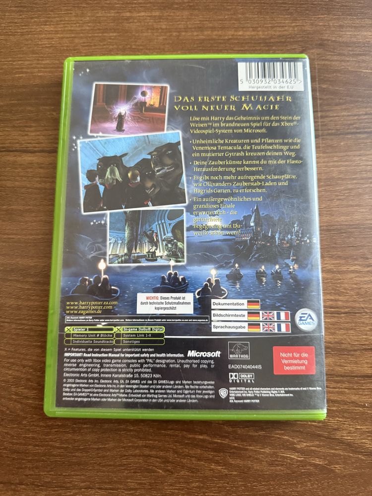 Gra Harry Potter Xbox classic