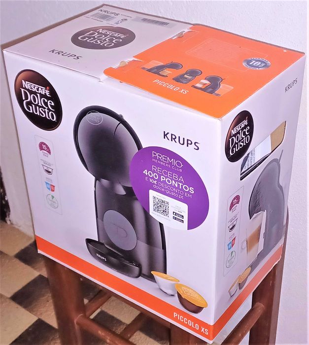 Máquina de Café Krups Dolce Gusto Piccolo XS (nova em caixa original)