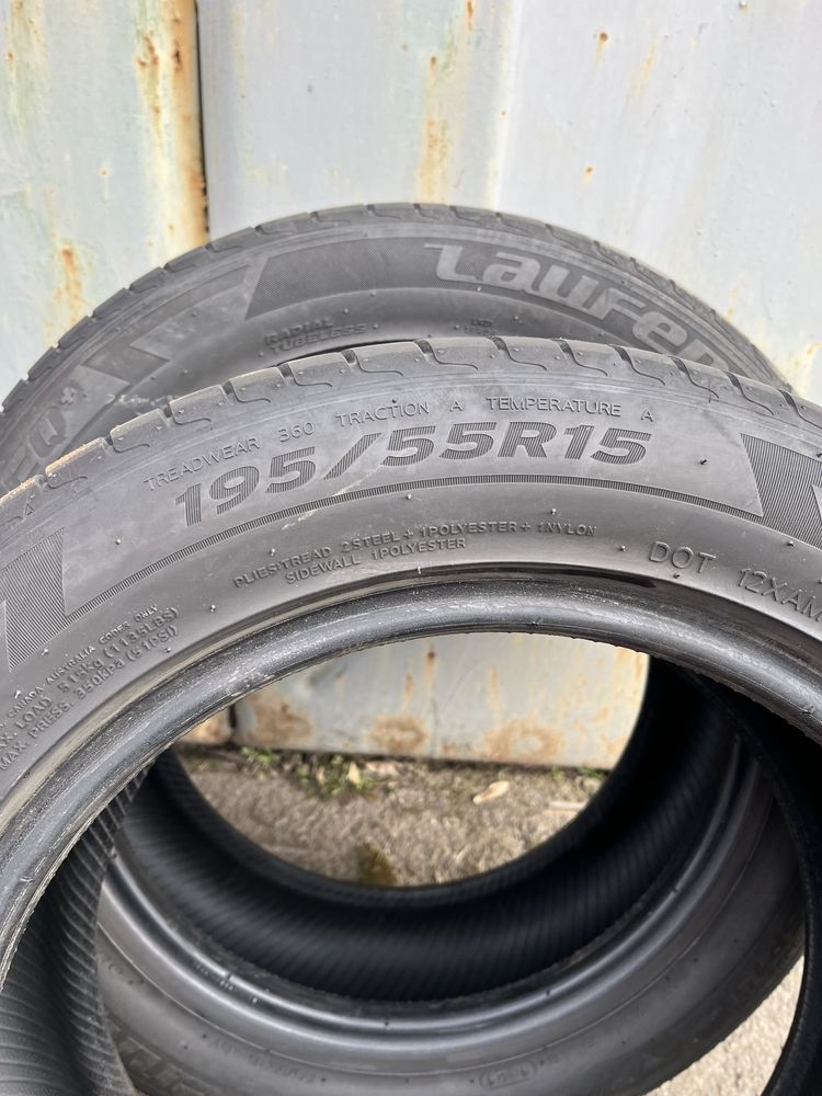 Срочно!!!Продам резину летнюю 195/55 r15 Laufenn