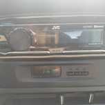 Radio automóvel JVC