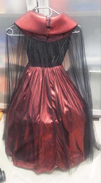 Kostium strój Hallowen karnawał witch wróżka 5-7 lat rozmiar 116