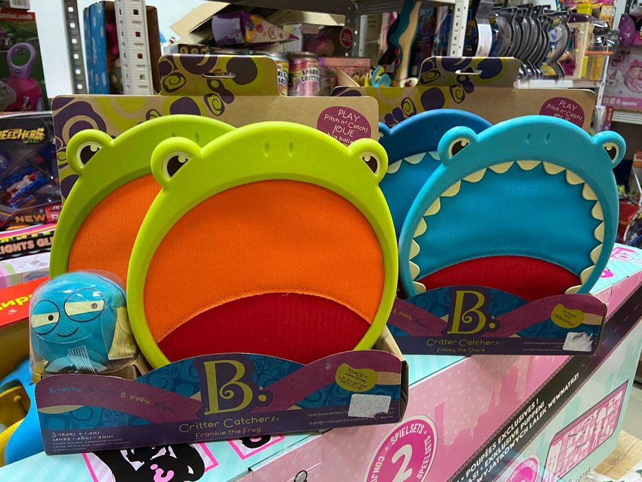 Развивающая Игра - Лягушки Акулы Ловушки Battat батат Оригинал