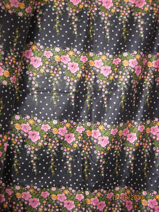 Ткань Х/Б, ситец, летняя, костюмно-плательная СССР 0,91 м.х 6 м.СУПЕР!