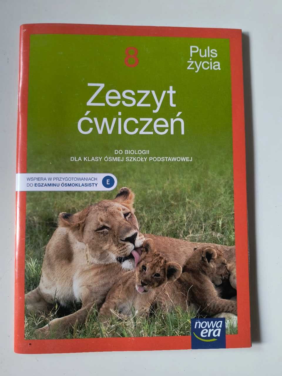 Zeszyt ćwiczeń Biologia Puls życia Klasa 8 Nowa era.