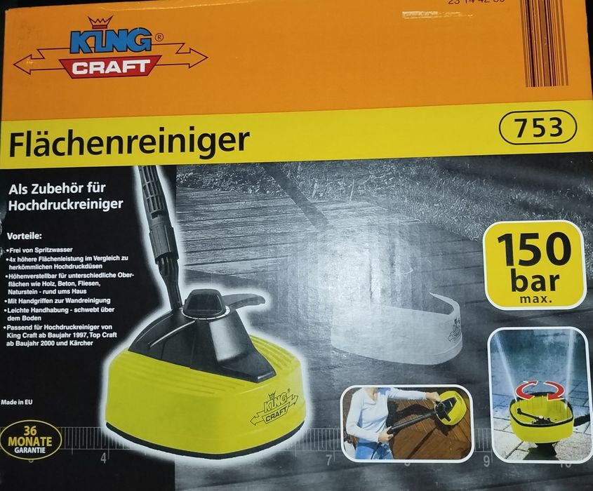 Patio Ccleaner. Szczotka obrotowa do myjek cisnieniowych