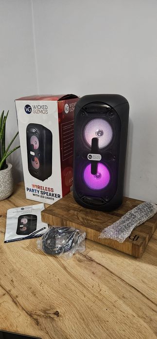 Głośnik Bluetooth imprezowy (karaoke) Wicked Gizmos.