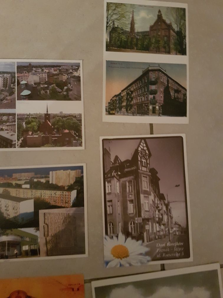 Stare pocztówki  Poznań. Opole. Ustka. Gluszyca. Morskie oko. Krasiczy