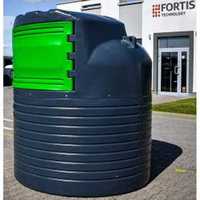 Dwupłaszczowy zbiornik na paliwo, olej napędowy ON Fortis EcoTank 2500
