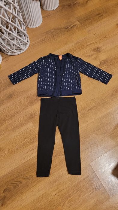 Zestaw Pusblu I primark getry I bluza rozm 98
