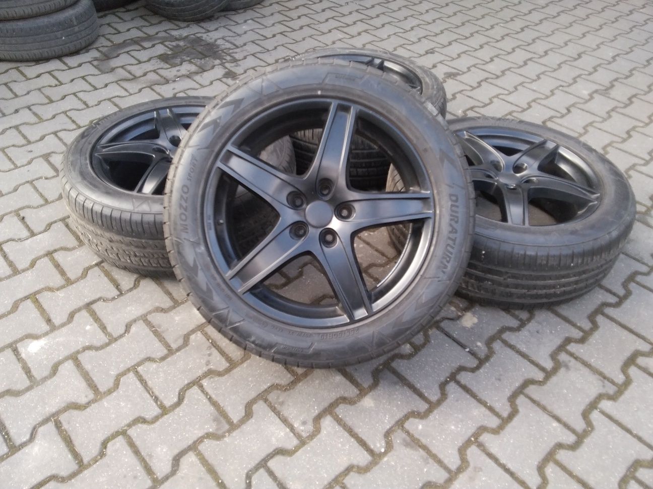 19" 5x120 Volkswagen Touareg całe letnie koła !!! 255/50R19 4szt