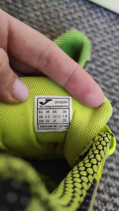 Футзалки Joma 34р. 22.5см.