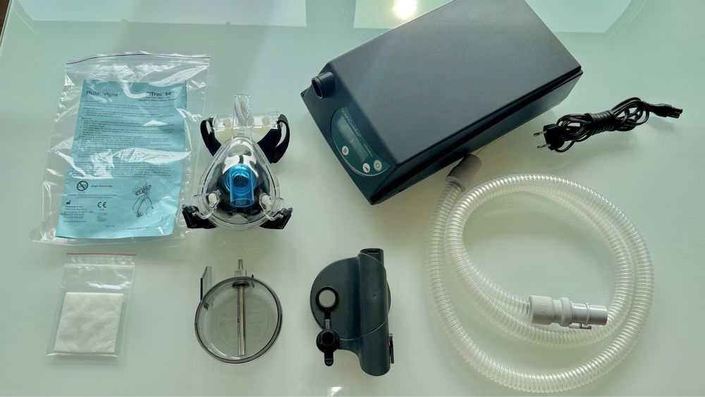 Сіпап апарат Weinmann SOMNOcomfort зі зволожувачем та новою маскою