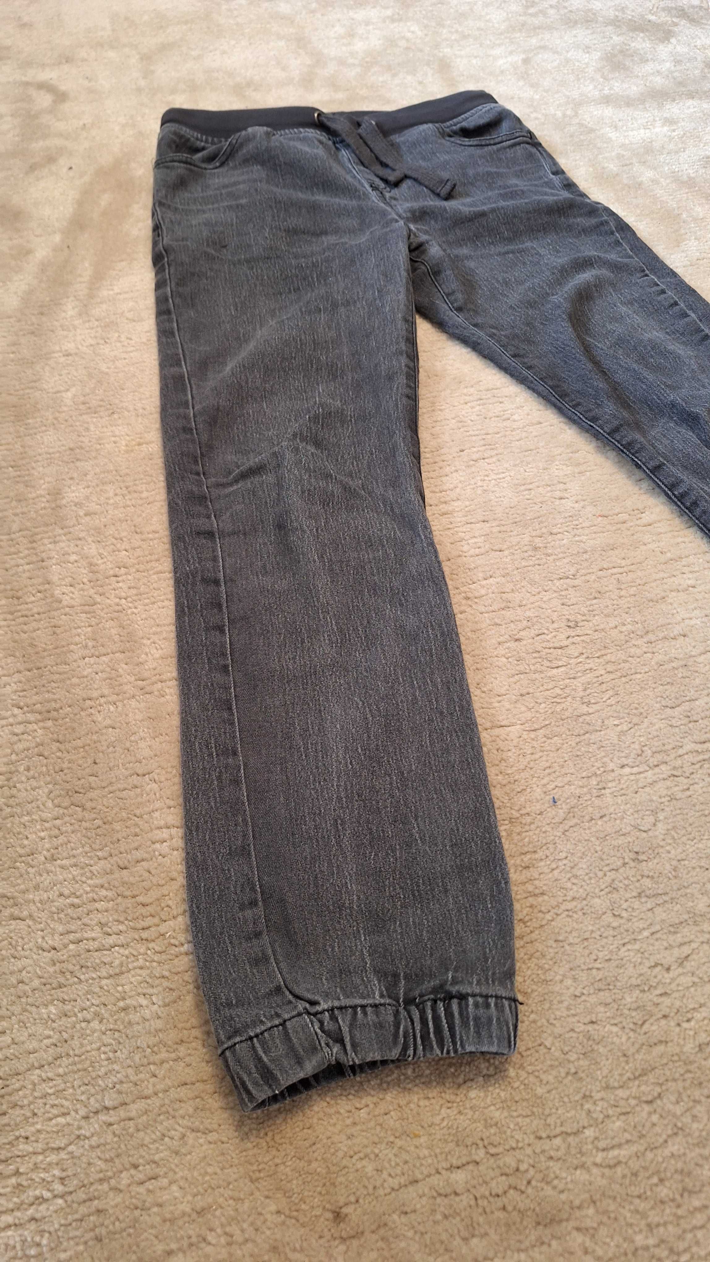 Spodnie jeansy stretch z gumką w pasie chłopięce 158, 11-13 lat