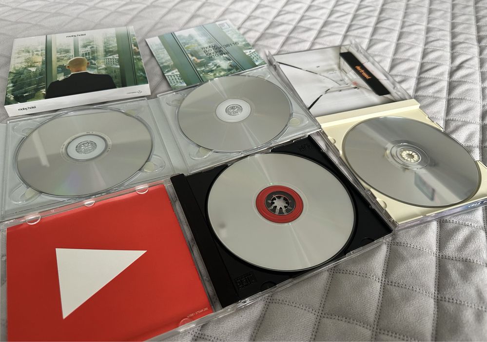 Moby zestaw 4 płyt CD - dawne wydania USA/Canada/EU