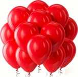 Balony czerwone duże 100 sztuk