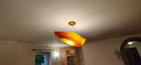 Lampa sufitowa do salonu liść
