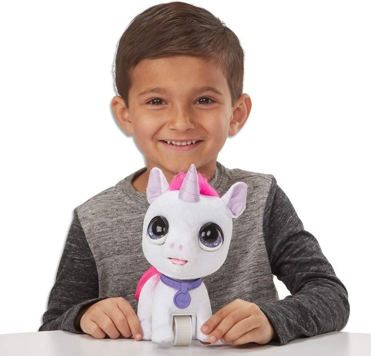 Интерактивный единорог на поводкеFurReal Unicorn Friends Walkalots
