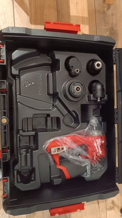 Milwaukee M12 FDDXKIT-0X Wiertarko wkrętarka 4 głowice wymienne FUEL
