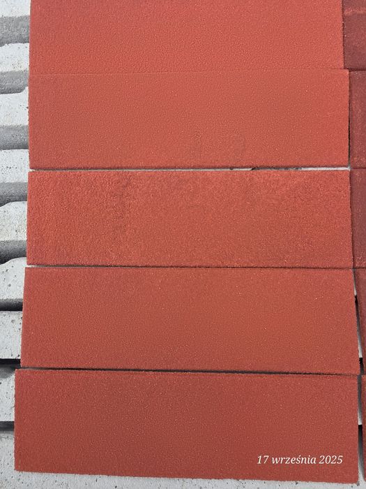 BOLIX BQS Płytka elastyczna wyglądzie klinkier RED CRISTAL elastolith