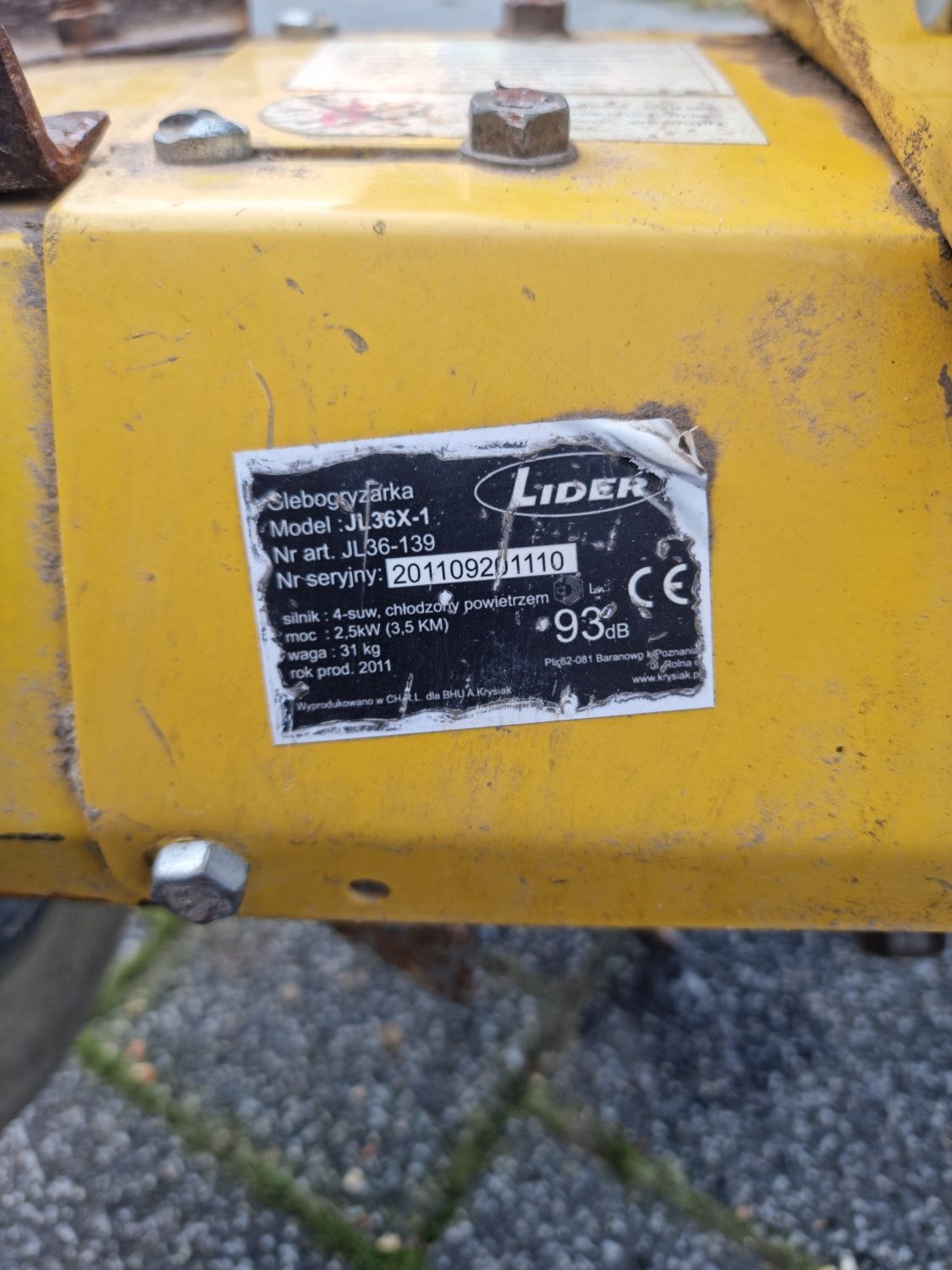 Sprzedam Glebogryzarke Lider