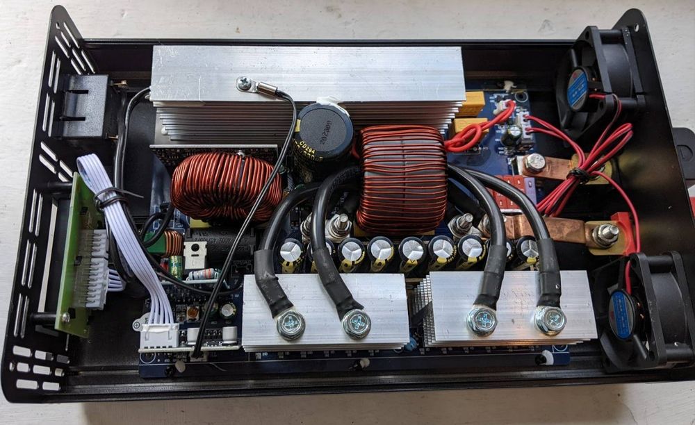 Інвертор Foval 3000w чистий синус 12-220
