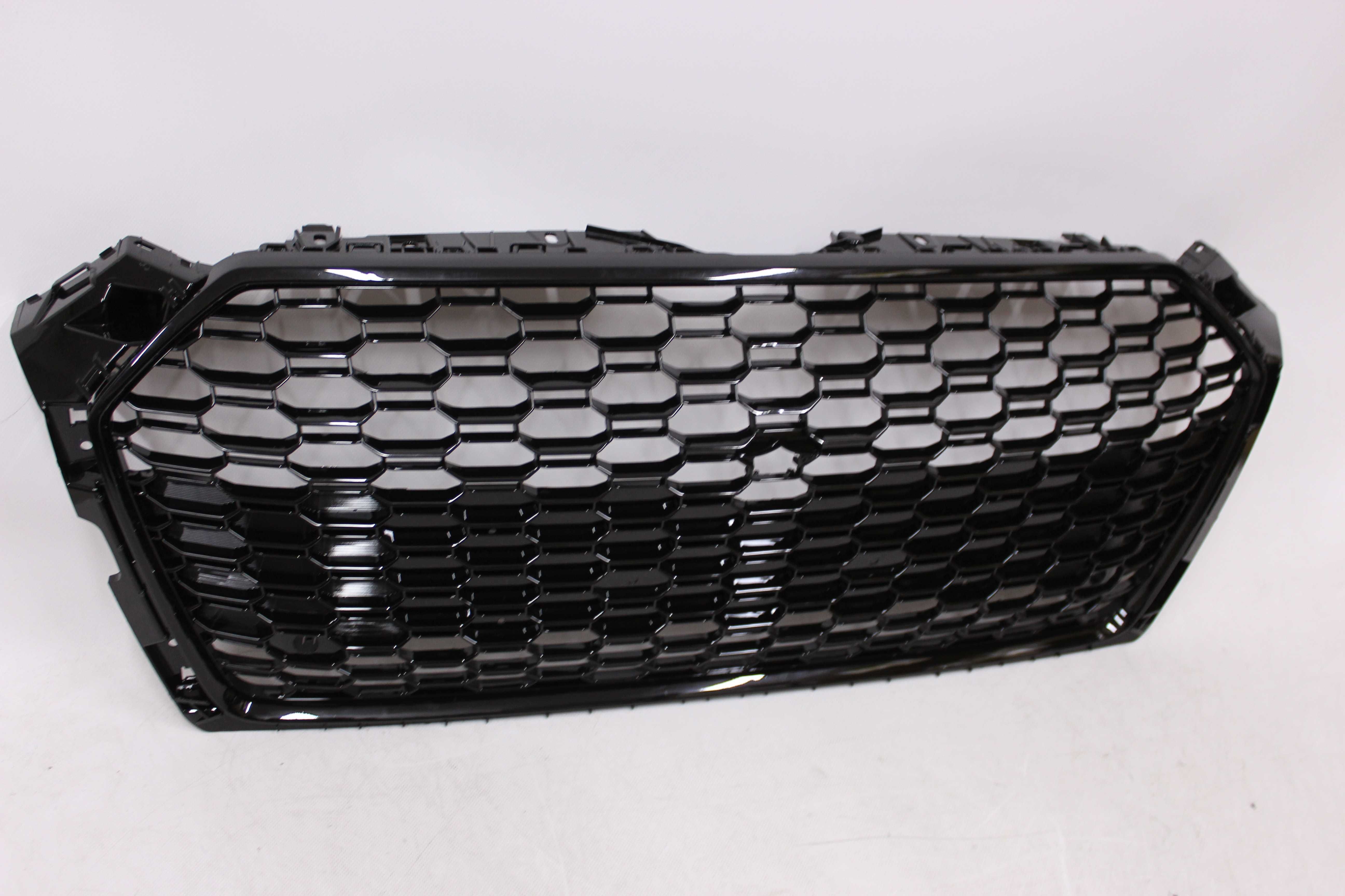 GRILL Atrapa chłodnicy AUDI A5 F5 16-19 RS-LOOK Plaster S-line BLACK