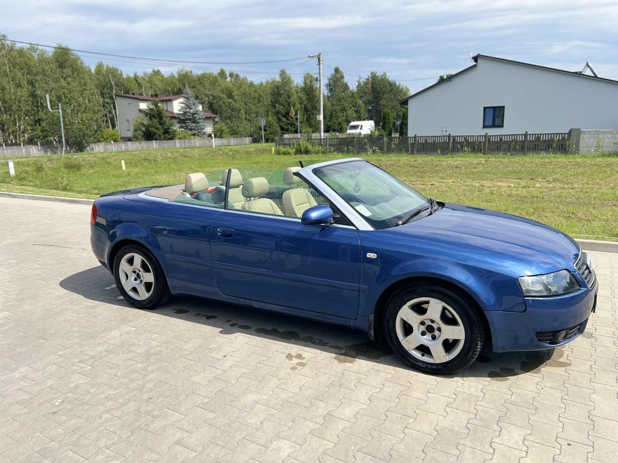 Audi a4b6 Cabrio Anglik zarejestrowana