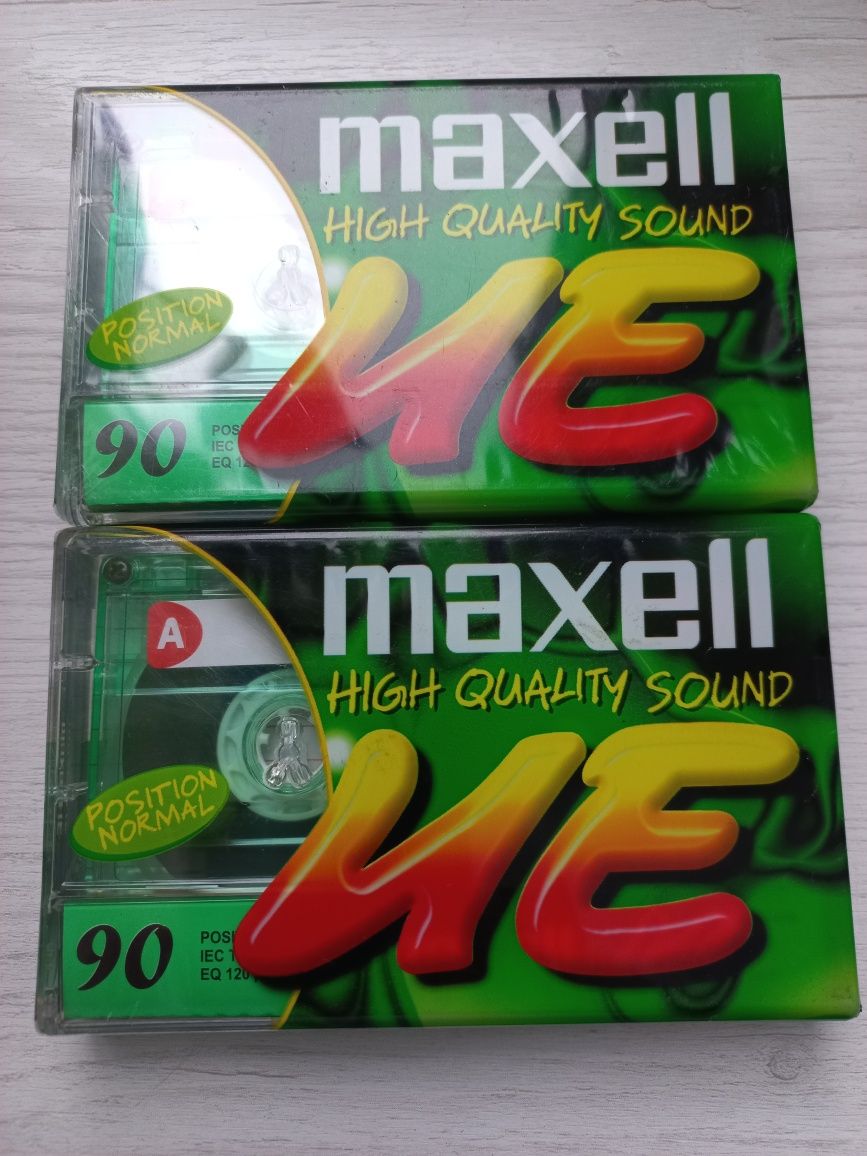 Kasety magnetofonowe Maxell