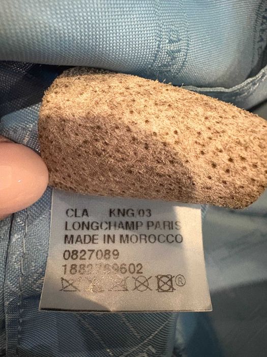Mala Longchamp em pele original