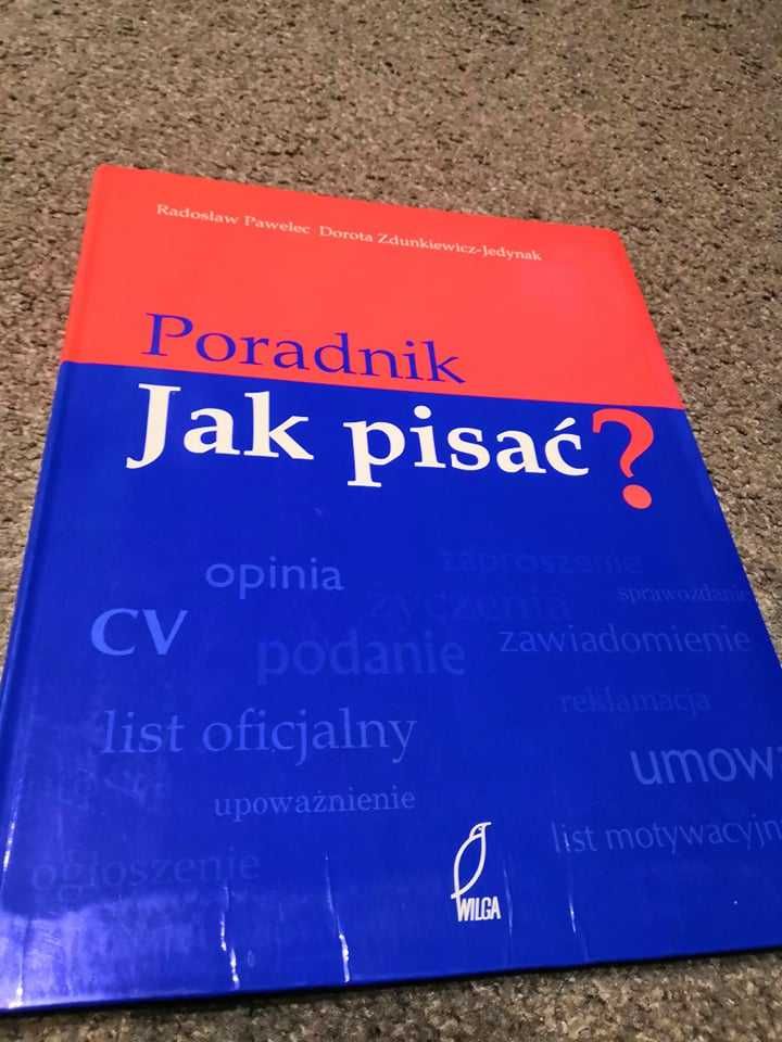 Poradnik Jak pisać? Wilga Pawelec Zdunkiewicz-Jedynak