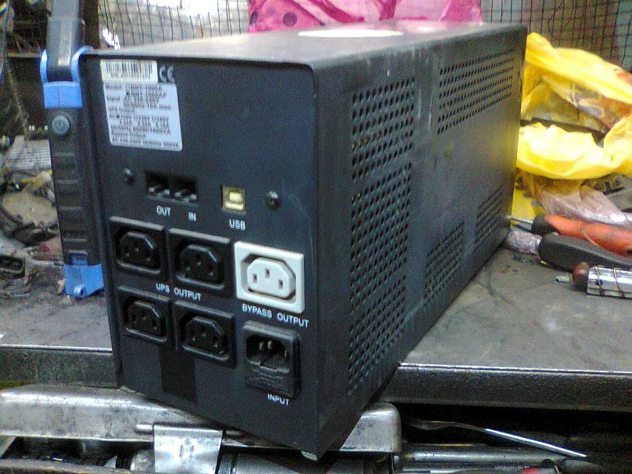 ИБП, бесперебойник 600 Ватт Powercom BNT-1000AP