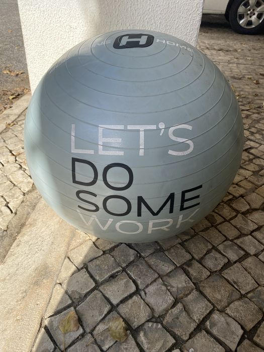 Bola de Pilates anti-derrapante home