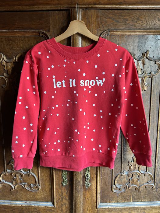 Bluza dziewczęca z motywem świątecznym