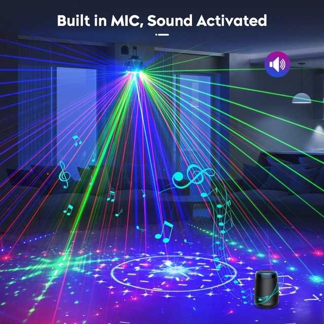 Światła dyskotekowe oświetlenie sceniczne DMX RGBW Disco DJ LED