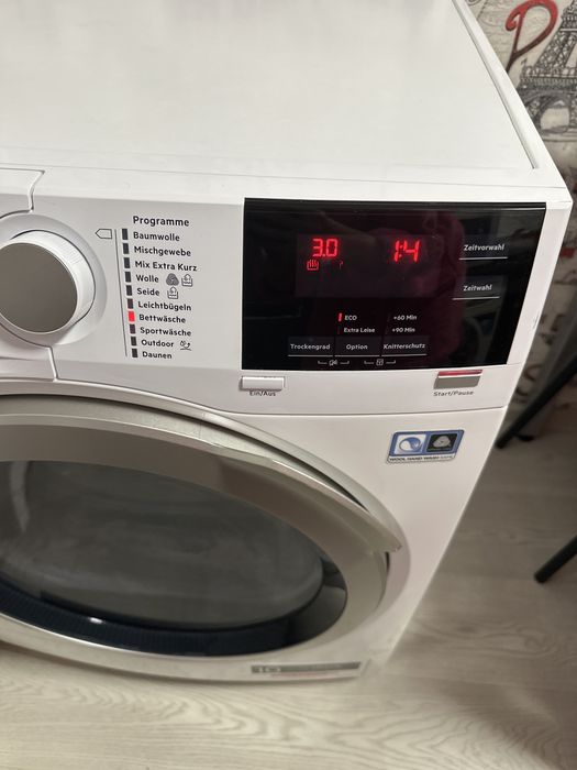 Сушильна машина Сушка сушарка AEG 8 кг